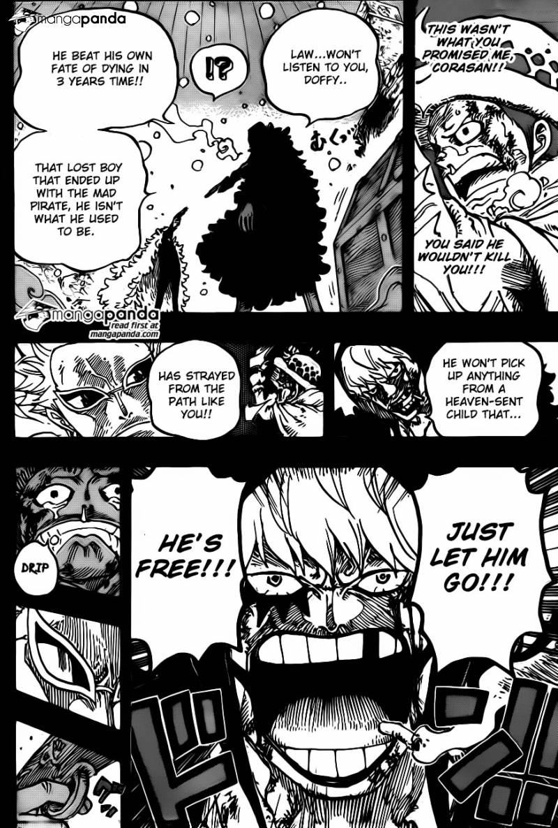 One Piece Ch 767: Cora-san