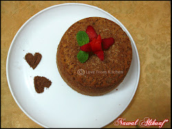 Marble cake Pressure cooker method ~ Love From Kitchen