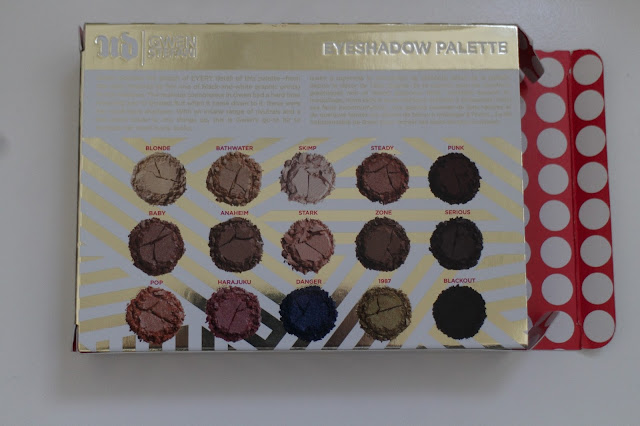 Gwen Stefani eyeshadow palette review, gwen stefani palette, urban decay palette, best eyeshadow palette, urban decay gwen eyeshadow palette review, gwen stefani makeup