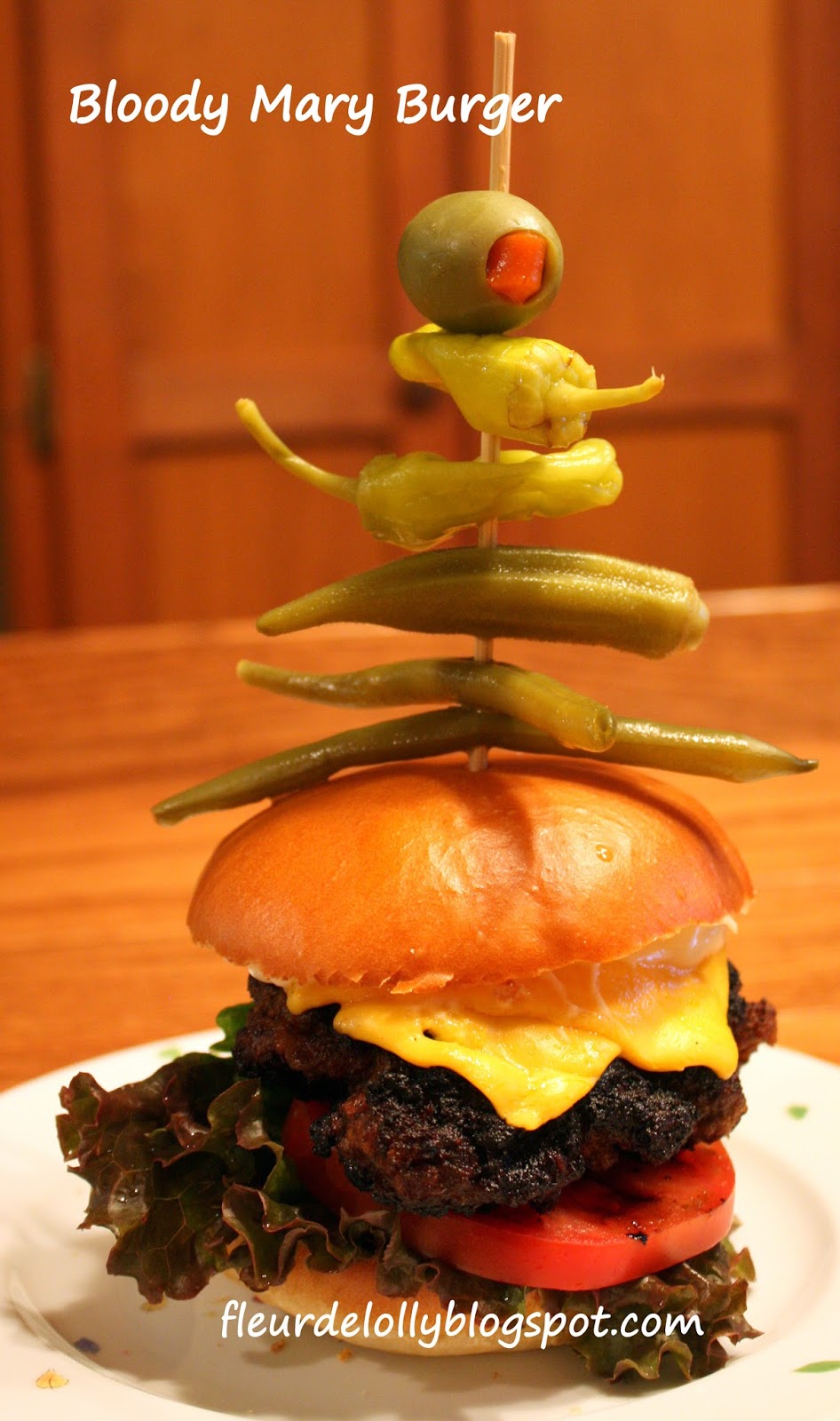 Fleur de Lolly Bloody Mary Burgers