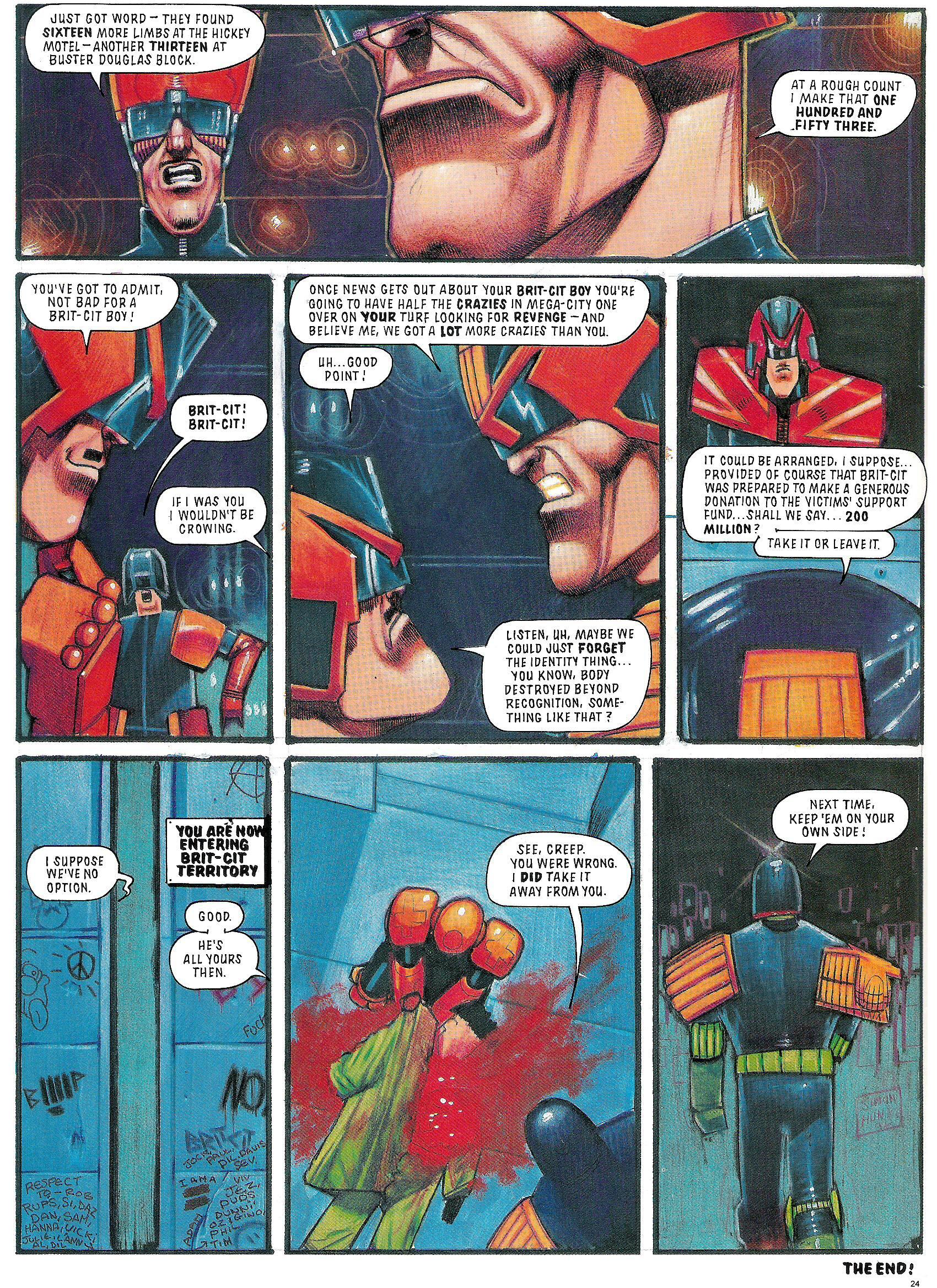 Read online Judge Dredd: The Complete Case Files comic -  Issue # TPB 17 (Part 2) - 112