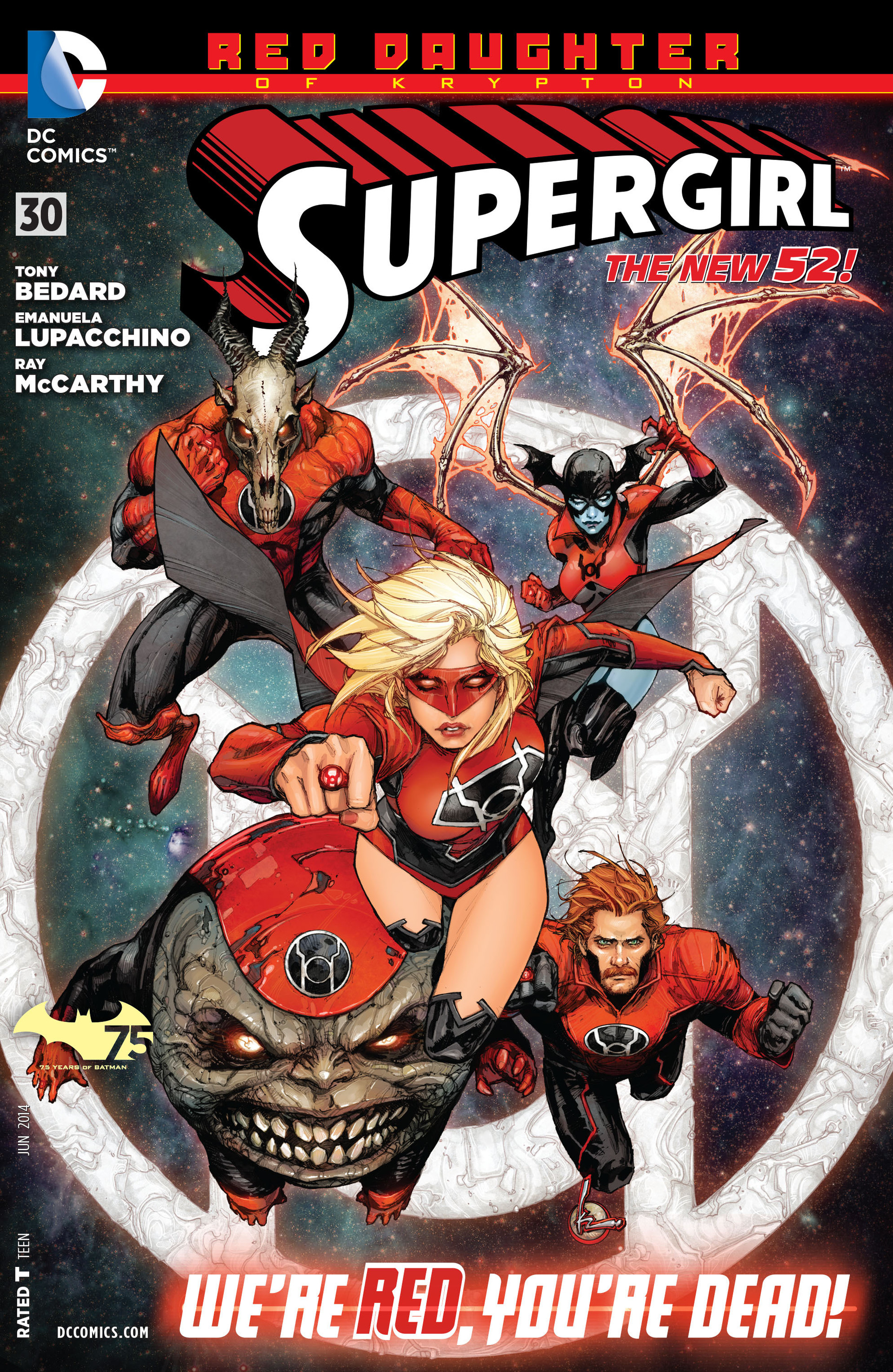 Read online Supergirl (2011) comic -  Issue #30 - 1