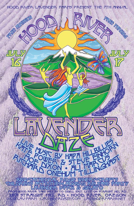Hood River Lavender Farms 7th Oregon Lavender DAZE Festival