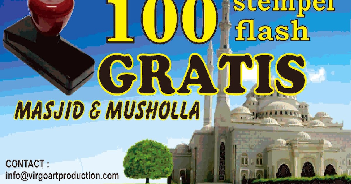 Contoh Stempel Phbi Masjid Model Undangan Acara Hari