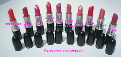 My Favorite Mac Pink Lipsticks! My Favorite Mac Pink Lipsticks!