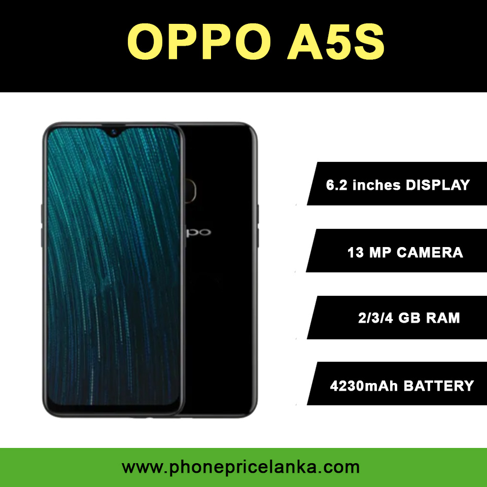 Oppo A5s Price In Sri Lanka