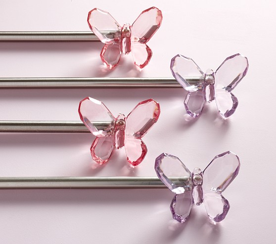 adorable-butter-fly-curtain-rods-for-kids