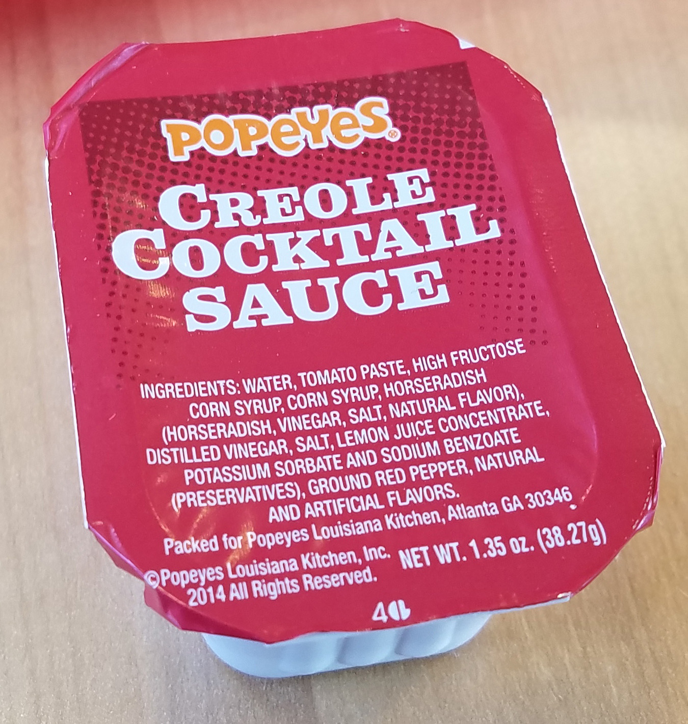 Richard Reviews Everything Popeyes Creole Cocktail Sauce