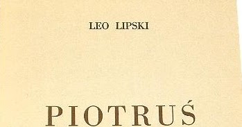 leo lipski piotru