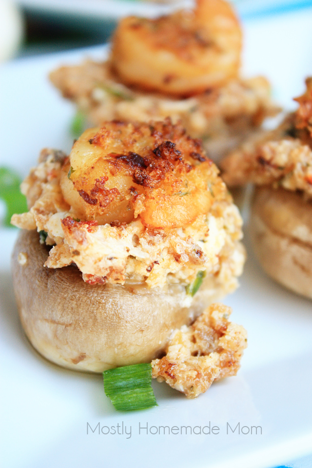 shrimp stuffed mushrooms cream cheese