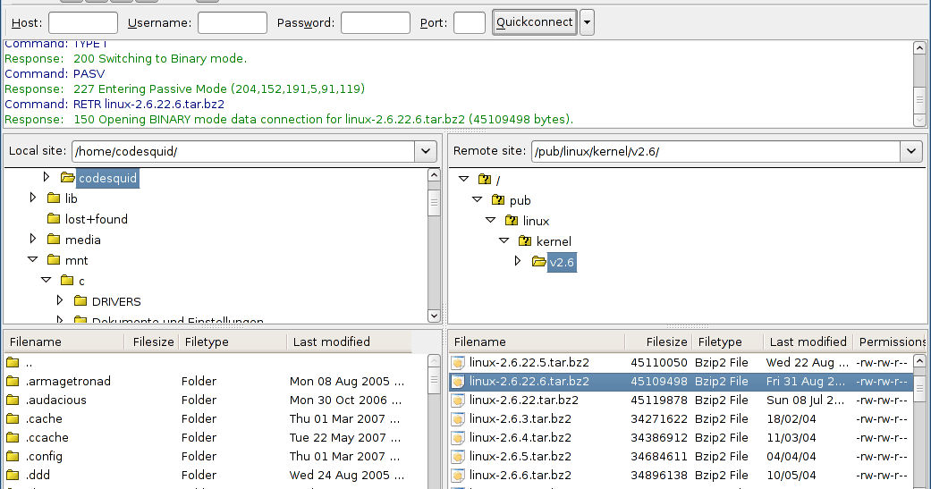 filezilla ssh mode filezilla ssh mode