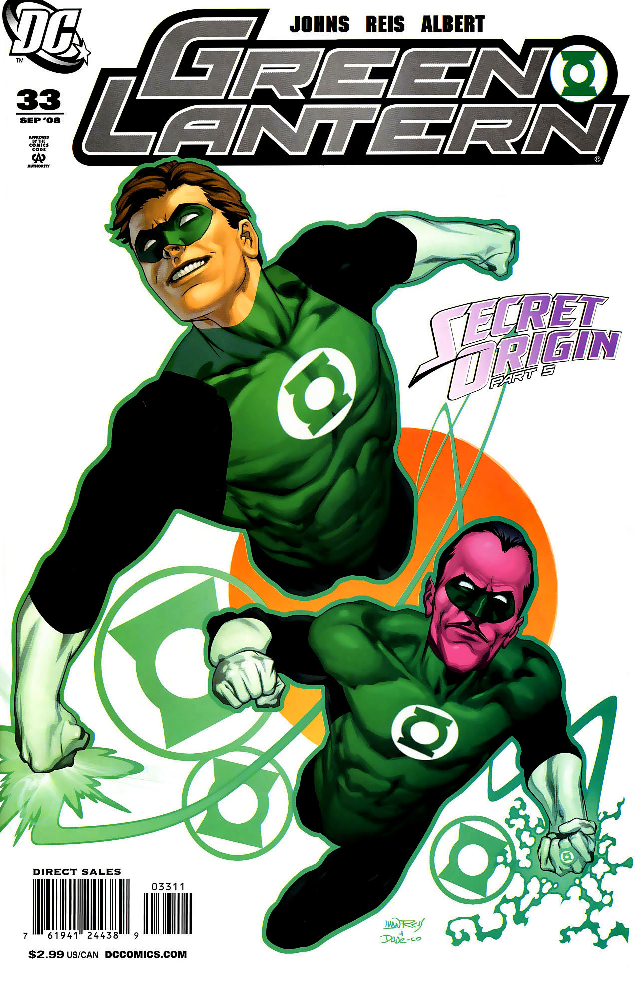 Green Lantern (2005) issue 33 - Page 1