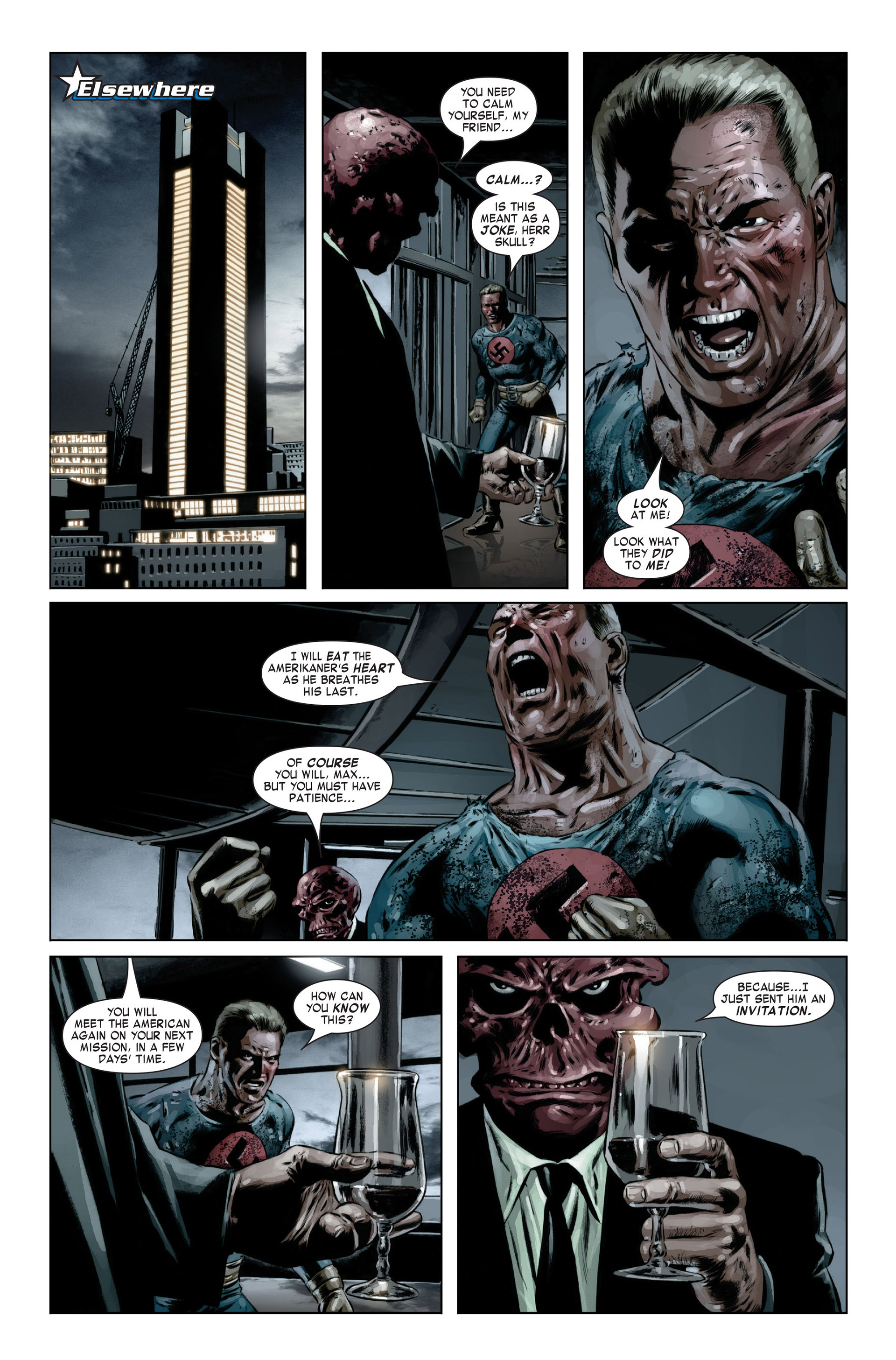 Read online Captain America (2005) comic -  Issue #19 - 23