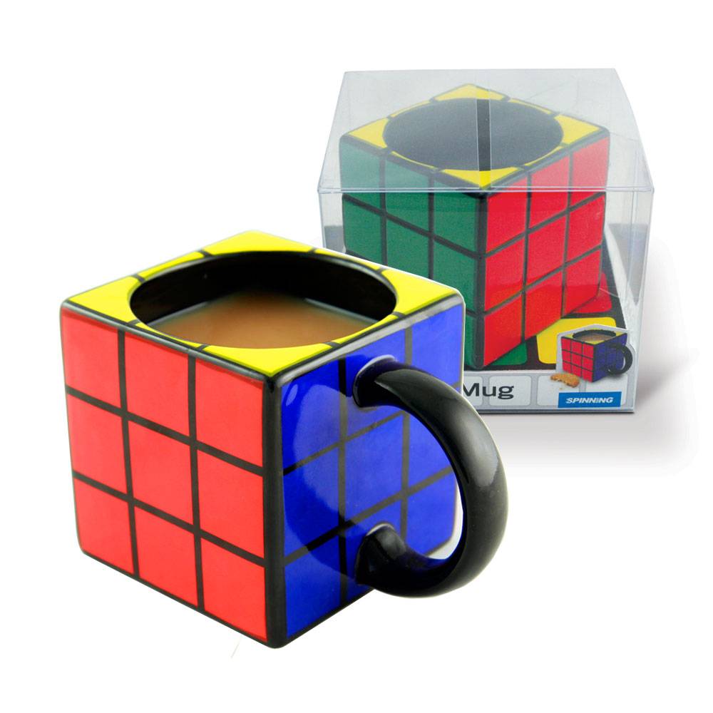 Diseño de Taza de cubo de Rubik.