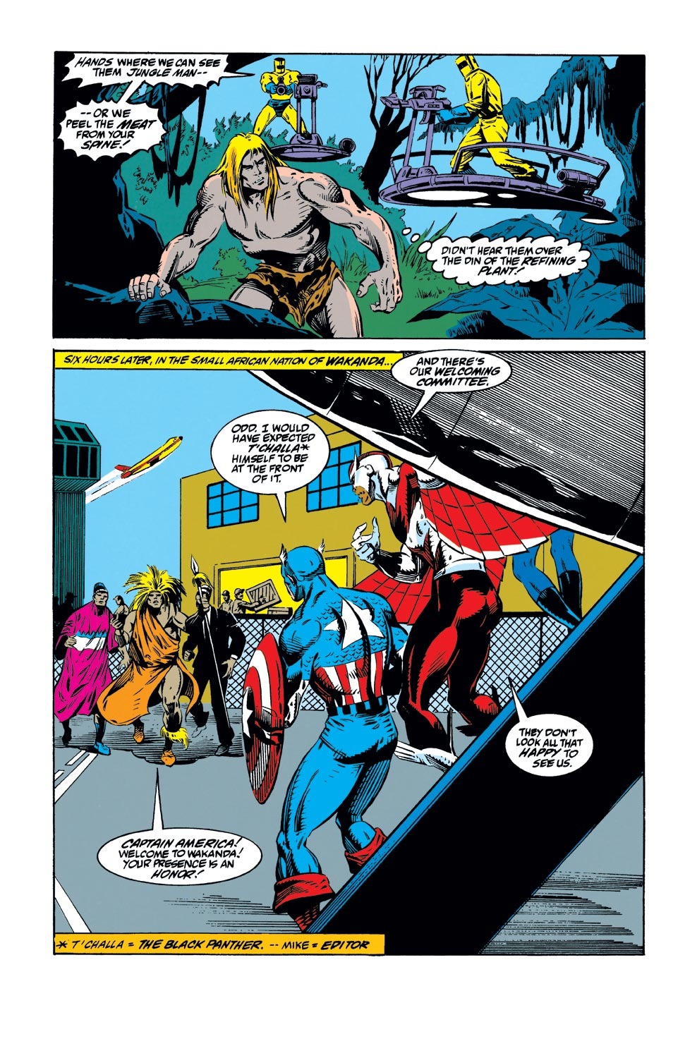 Read online Captain America (1968) comic -  Issue #414 - 20
