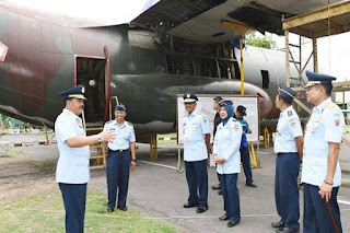 Pesawat C-130B Hercules A-3001 di Museum TNI AU