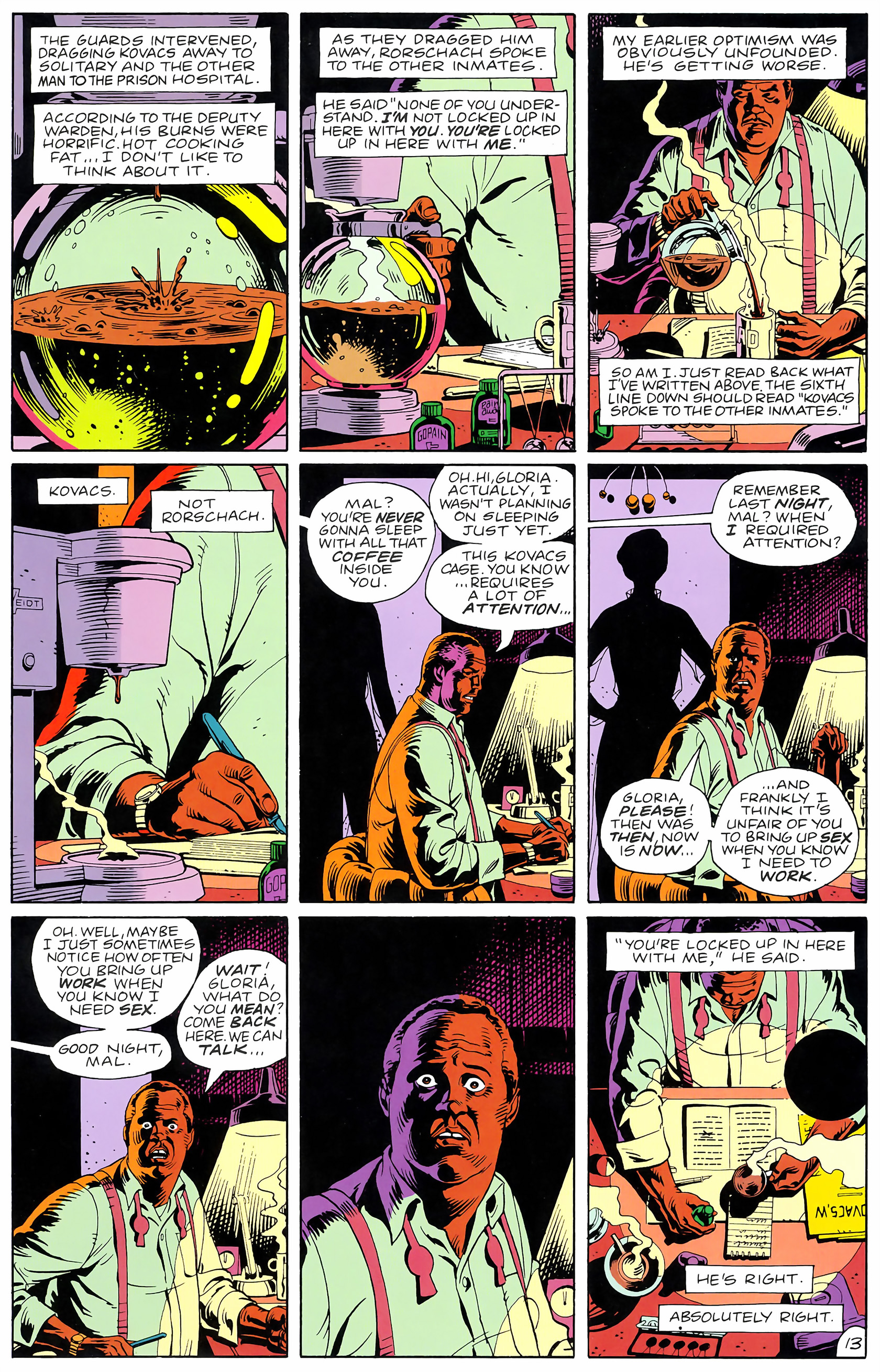 Read online Watchmen comic -  Issue #6 - 15