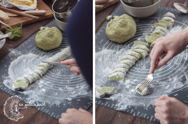matcha gnocchi gnocchi