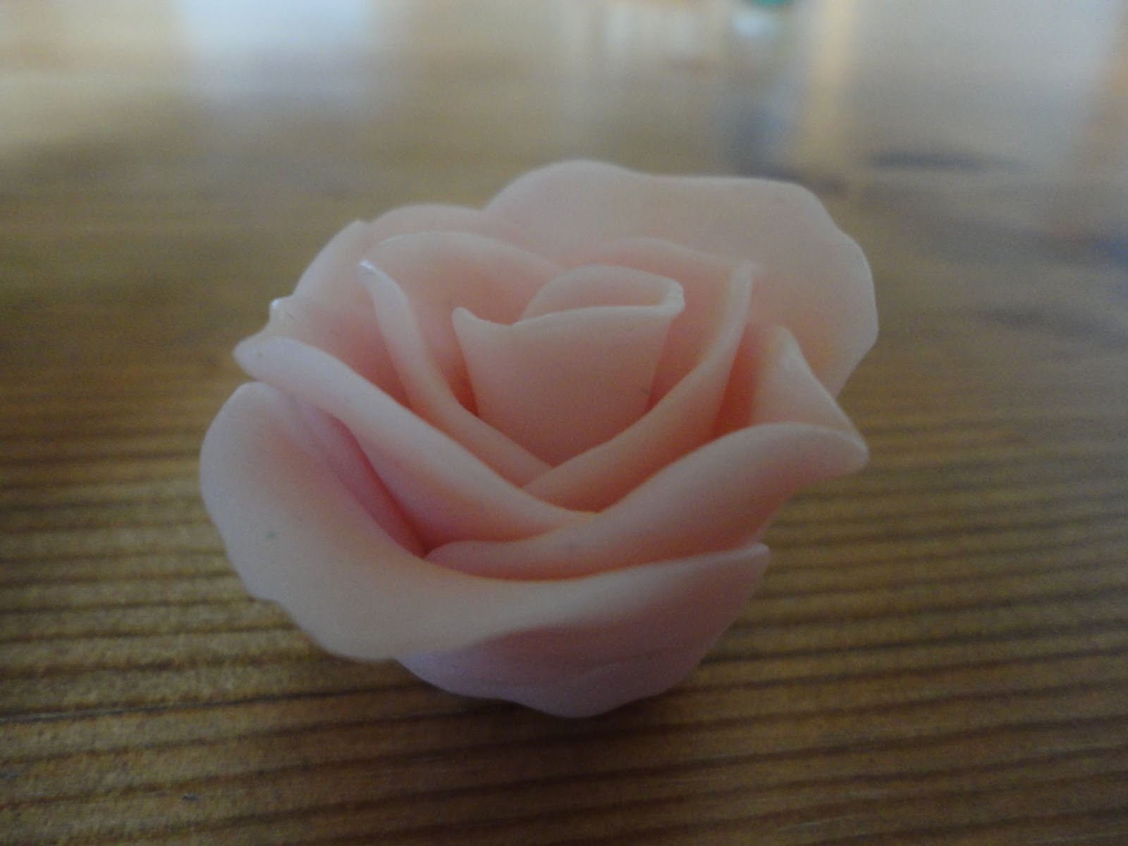 Cookie's Creations Polymer Clay Rose