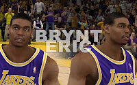 NBA2K12 LA Lakers Cyberface Patches andrew bynum