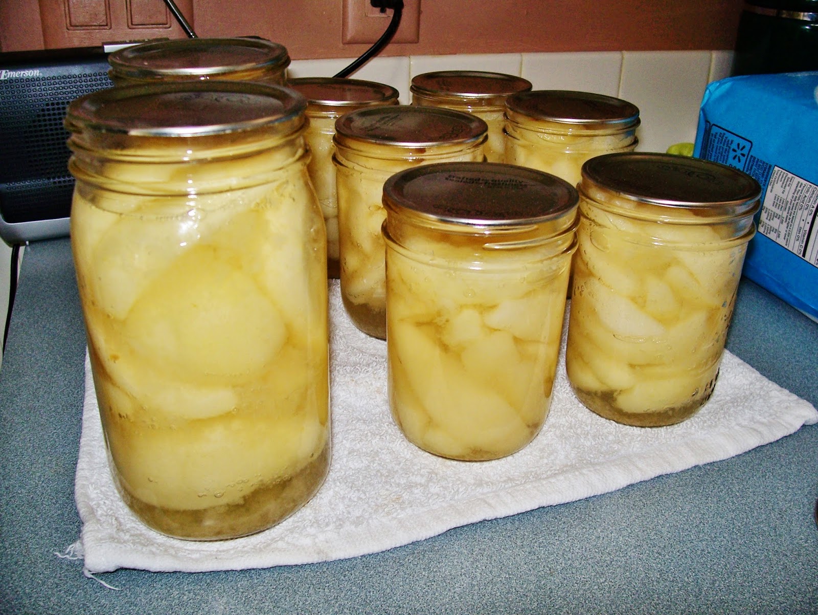 Adrienne's Corner Adventures in Canning Pears...