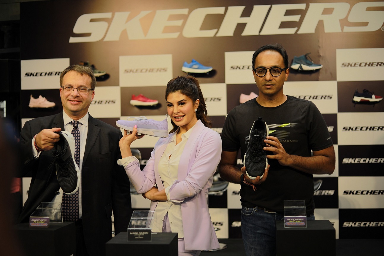 Lavet af bestå forurening Skechers Launches Largest Store in India with Jacqueline Fernandez & Edgard  Kagan