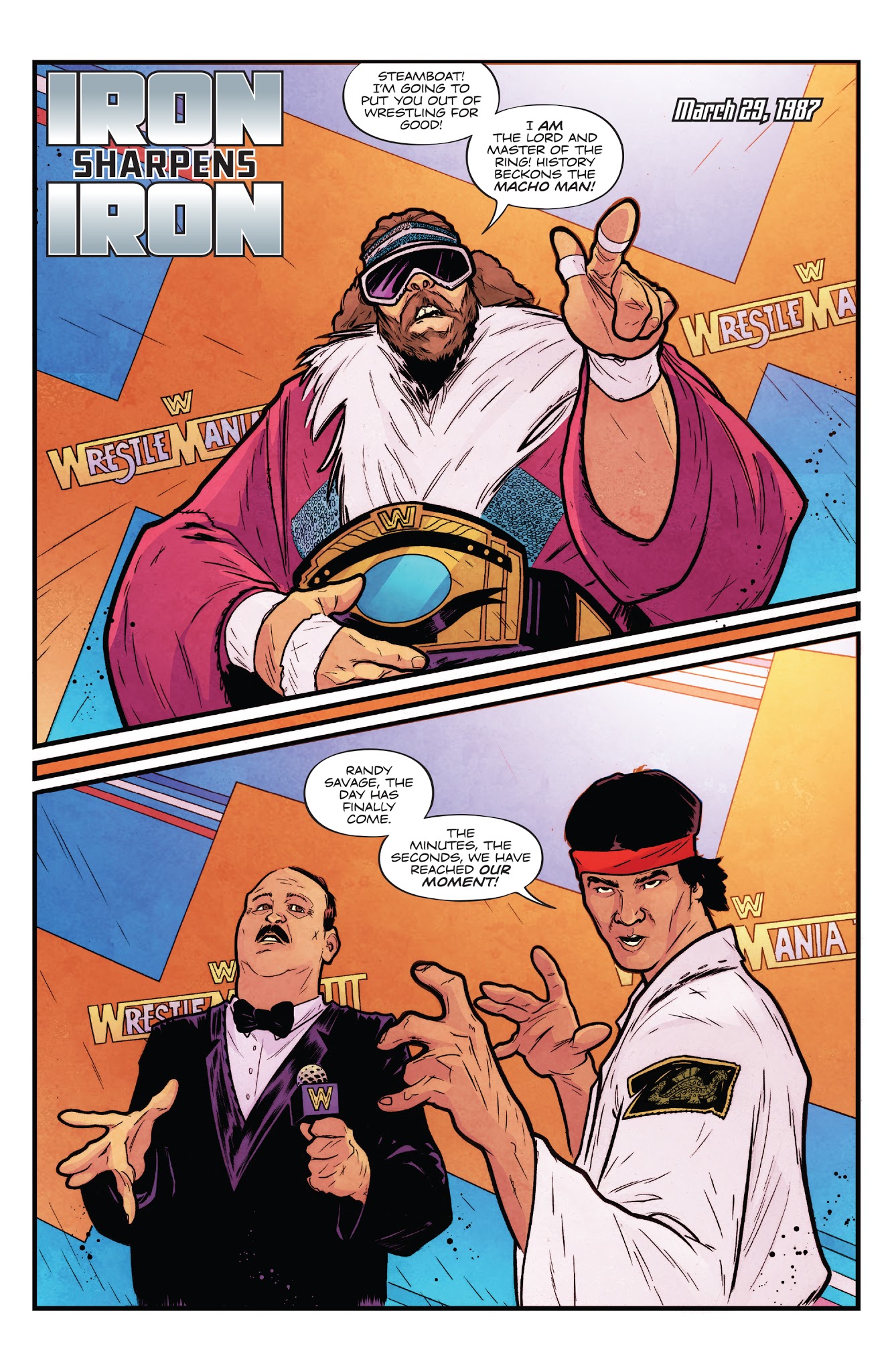 Read online WWE: Wrestlemania 2018 Special comic -  Issue # Full - 22