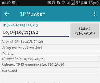 berhasil mendapatkan ip sakti kartu Tri berhasil mendapatkan ip sakti kartu Tri