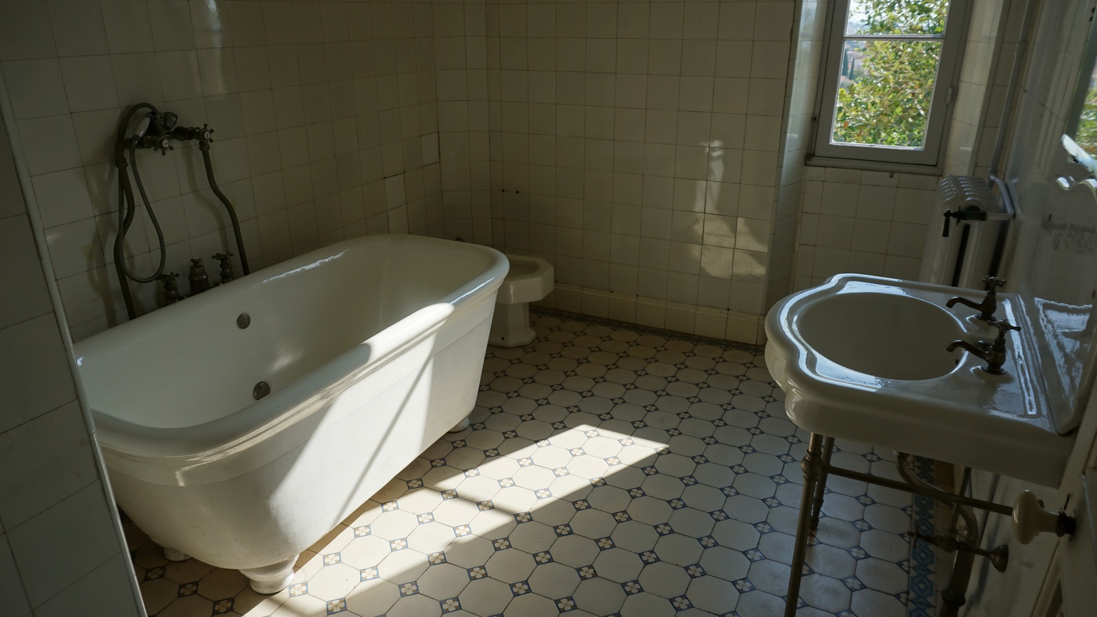 Bathroom in the Renoir museum Cagnes-sur-Mer