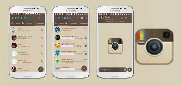 Tema GBWhatsapp - Instagram