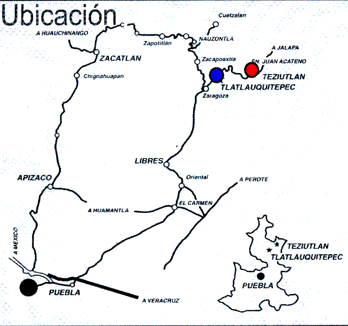 RestauranteBar "Mi Pueblo" UBICACIÓN