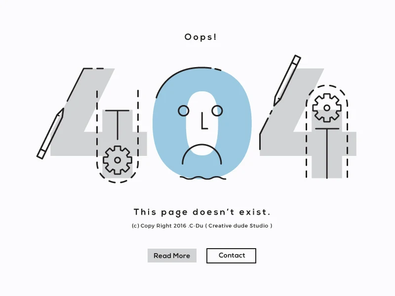 مجموعة صفحات 404 إبداعية ستعيد بناء جمالية صفحات الويب لديك 