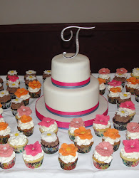 cupcake display cake congratulations shank tara bruce