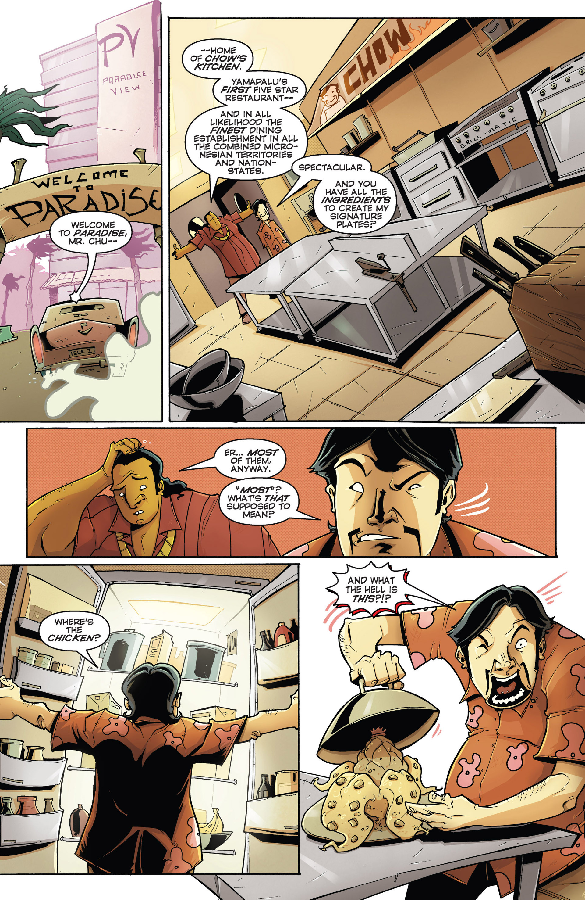 Read online Chew comic -  Issue # _TPB 2 - International Flavor - 39