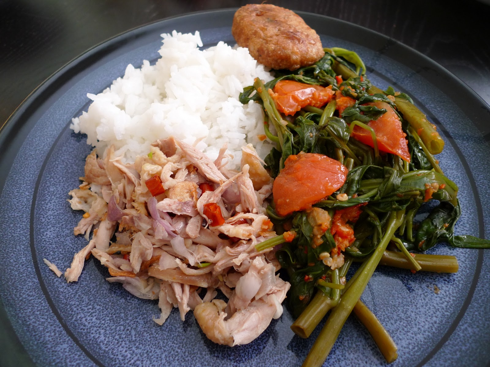 KitchenVamp: Ayam Sambel Matah / Shredded Chicken in Balinese Sauce