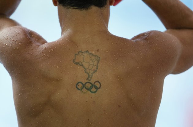 AGayaBak !!!: Ragam Bentuk Tattoo dari Para Atlet Peserta 