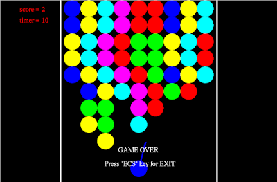 Bubble Shooter Game Online - Computer Graphics Programs in C