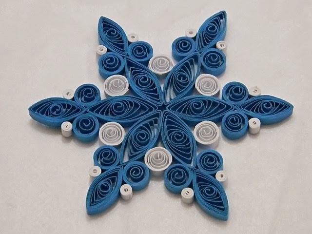 quilling gwiazdka, papier, rękodzieło
