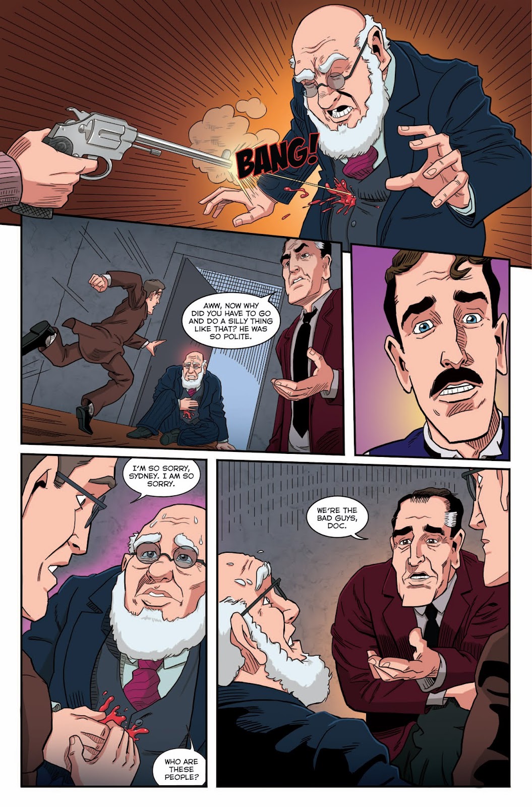 Read online Herald: Lovecraft and Tesla comic -  Issue #3 - 11