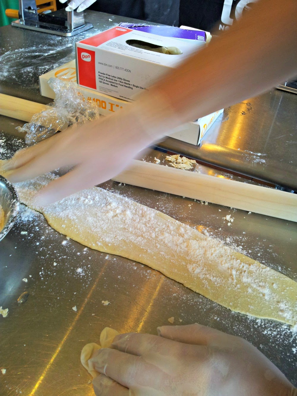 HinesSight Blog: Making Ramen Noodles at Torii Noodle Bar 