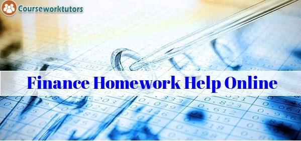 Finance Homework Help Online