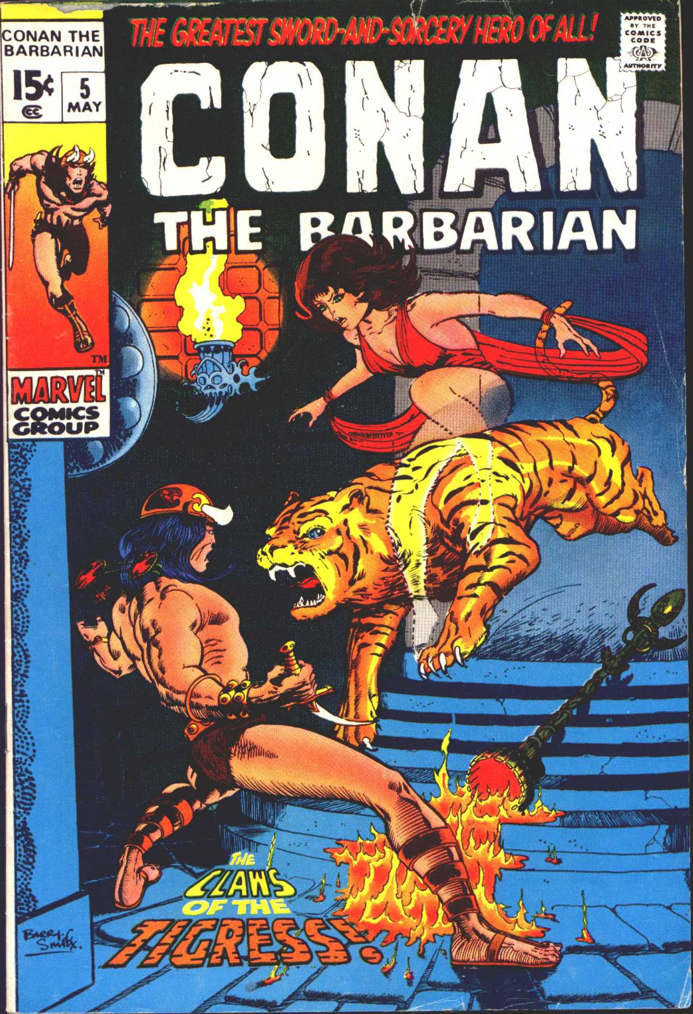 Conan the Barbarian (1970) Issue #5 #17 - English 1