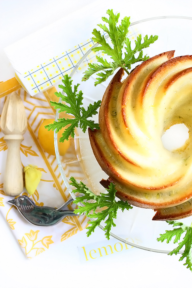 Lemon Verbena Bundt Cake Lemon Verbena Bundt Cake