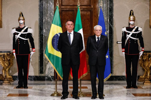 MUNDO | G20 - Presidente Bolsonaro participa de jantar com líderes mundiais na Itália. Confira!
