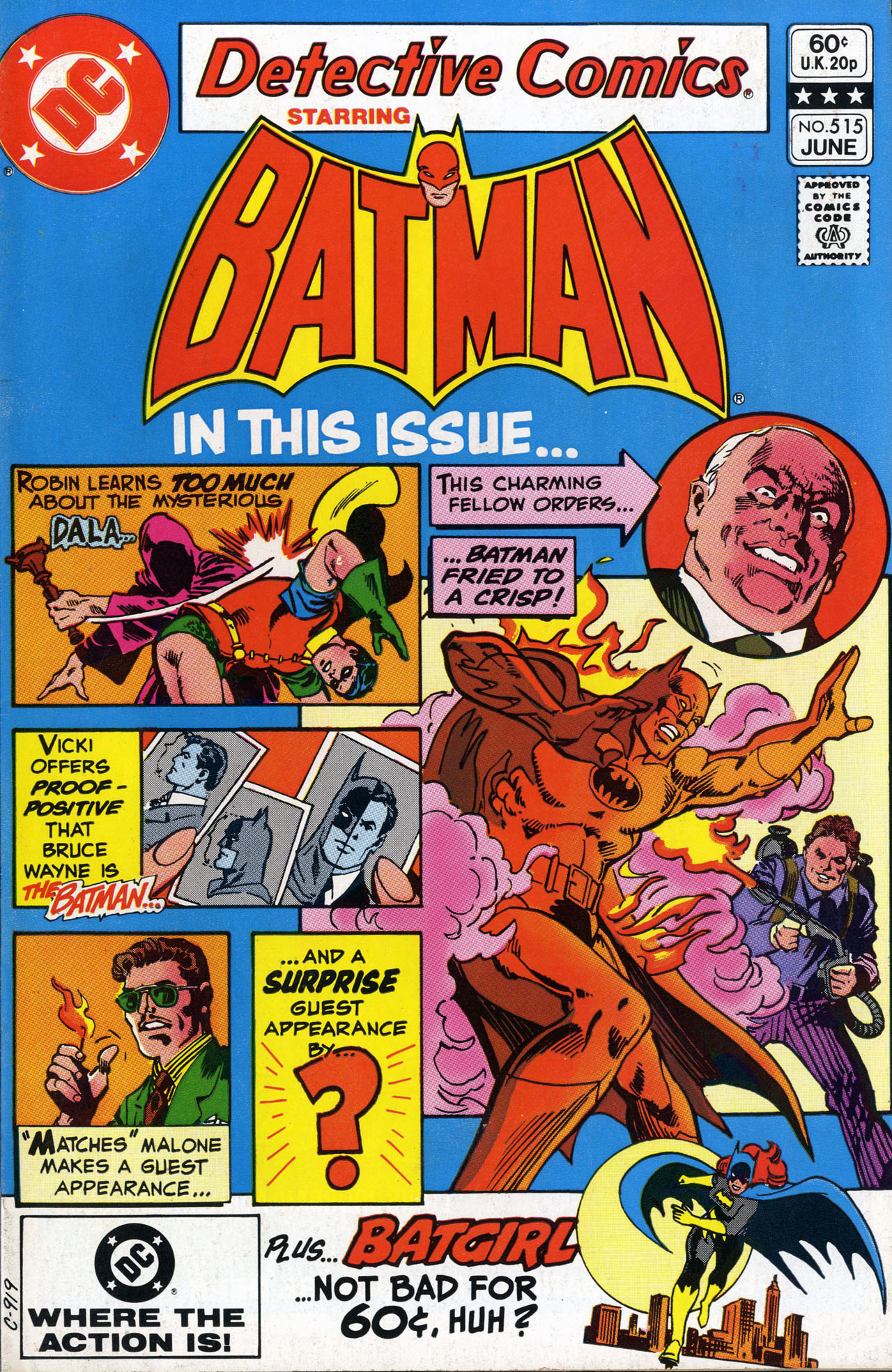 Read online Detective Comics (1937) comic -  Issue #515 - 1