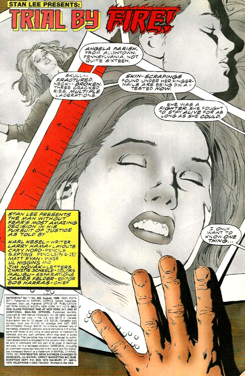 Read online Daredevil (1964) comic -  Issue #355 - 2