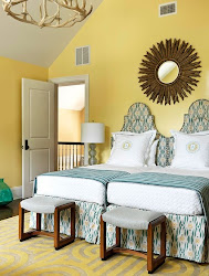 yellow bedrooms rooms whimsical mellow bedroom combination another