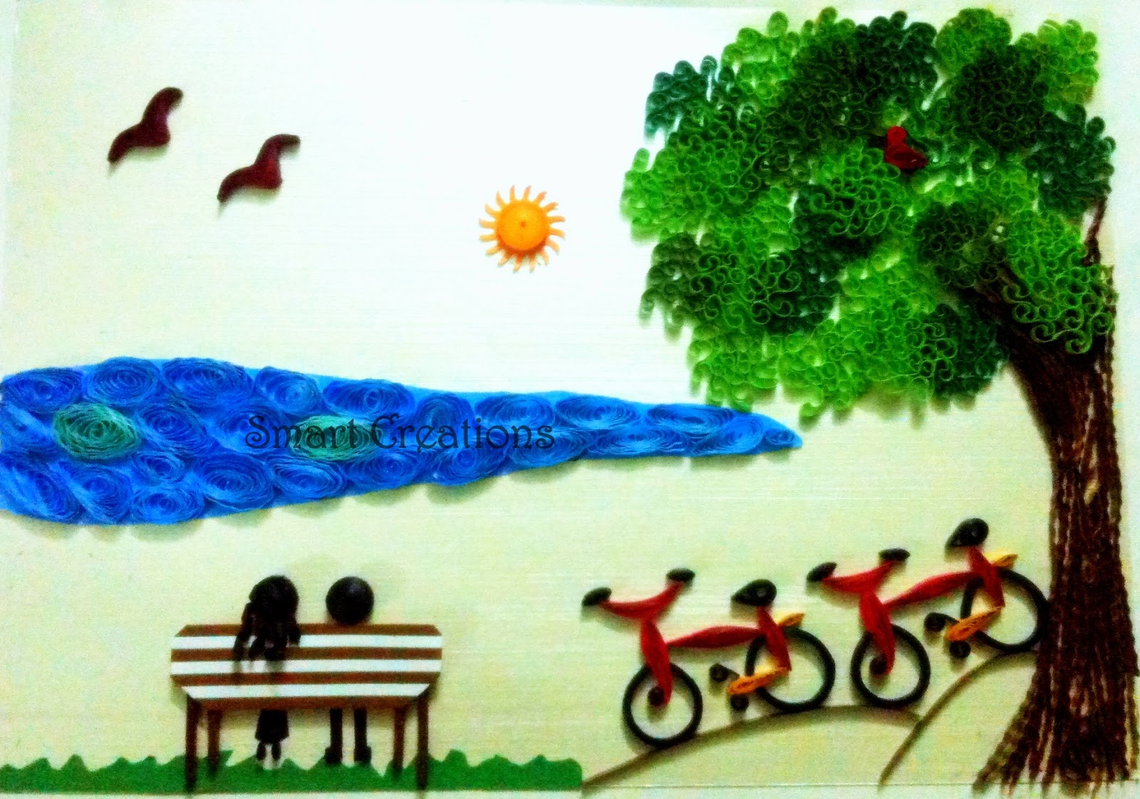 Smart Creations Quilled Scenery