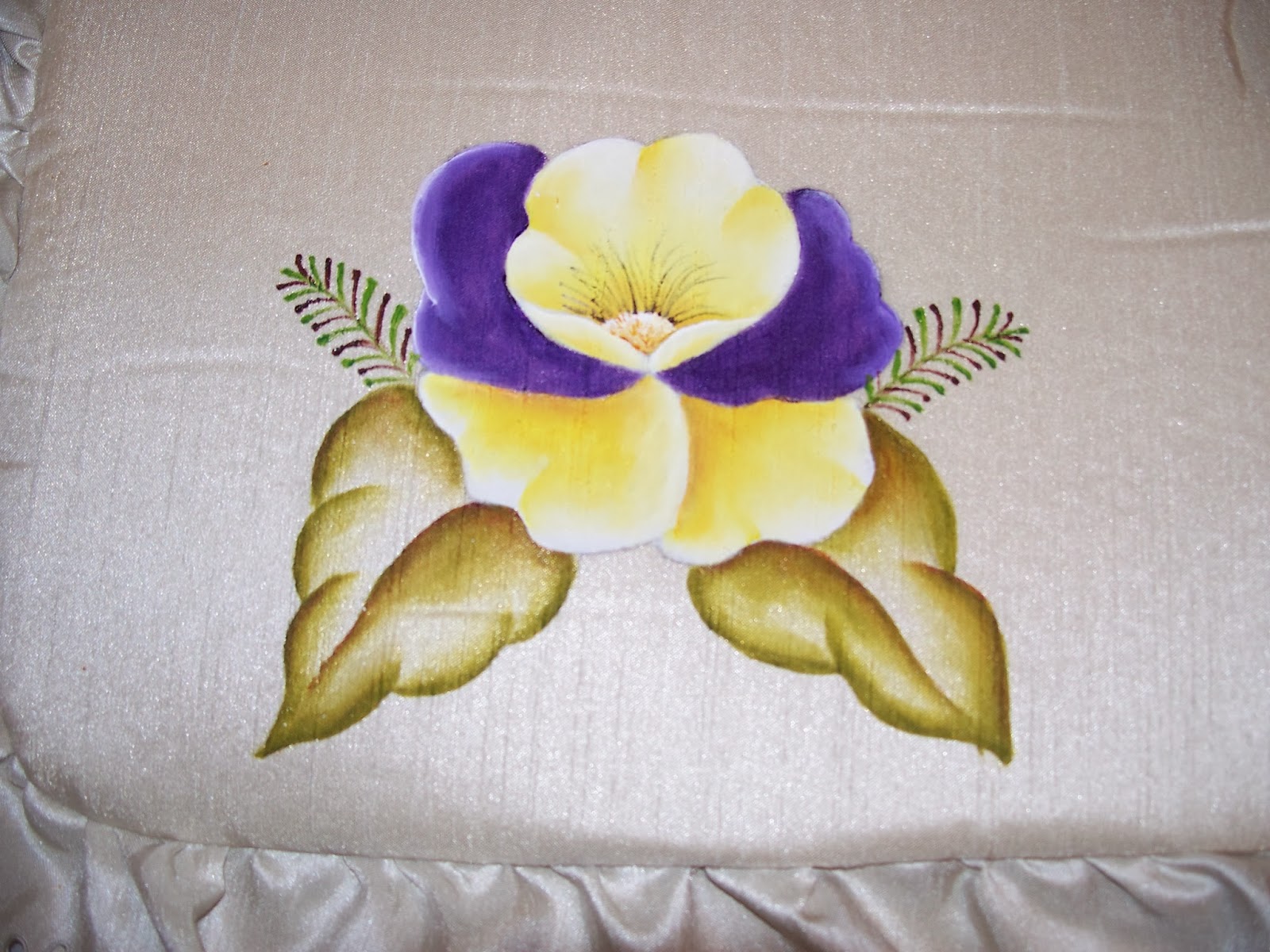 Alegría en las flores con pinceladas de colores.: Alegres pensamientos