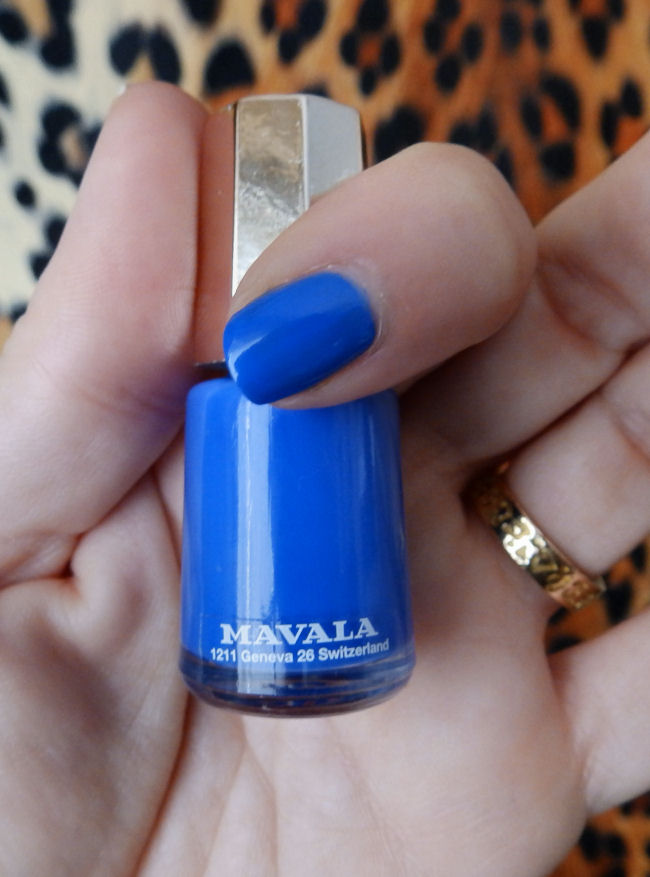 uk style and fashion blog mavala techni-color collection swatches cobalt blue